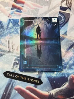 Sapphire Reflection Formless Foil Token Wonders Of The First Call Of The Stones - Image 1