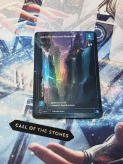 Unknown Awakened Thalwind Formless Foil Token Wonders Of The First COTS Land - Image 1
