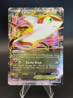 Pokemon Card - Latias EX Plasma Freeze 85/116 Holo Rare EX 2013 - Image 1