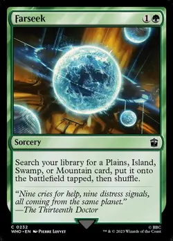 Farseek Foil Doctor Who 232 NM MTG - Image 1