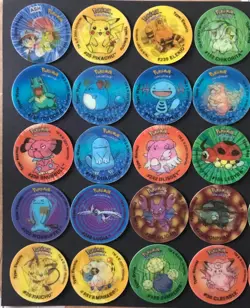 35 X Pokemon Tazo Complete Set Walkers 2001 Lenticular Pikachu Lugia Ho-oh - Image 2