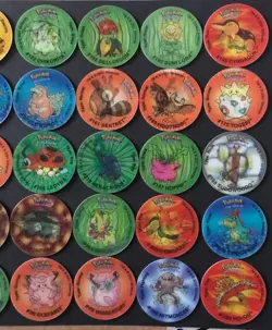 35 X Pokemon Tazo Complete Set Walkers 2001 Lenticular Pikachu Lugia Ho-oh - Image 3