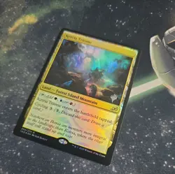 MTG Ketria Triome (250) *Foil* Promo PW Stamp Ikoria MT/NM Free Ship - Image 3