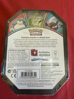 Pokemon Mighty Mysterious Tin Mimikyu 2021 - SEALED - 3 Booster Packs -Wrap Dmg - Image 2