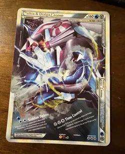 Pokemon Palkia & Dialga LEGEND JUMBO CARD 101/101+102/102 HGSS Triumphant Promo - Image 1