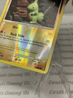 2008 Pokemon Diamond & Pearl Stormfront 63 Larvitar Reverse Foil - Image 4