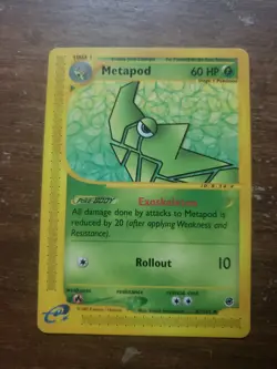 Pokemon TCG Metapod Expedition 87 Regular Uncommon - Image 1