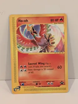 Pokemon TCG Ho-Oh Black Star Promo #52 - Image 1