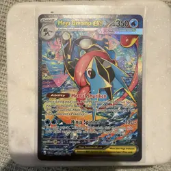Pokemon Mega Greninja ex 116/086 Chaos Rising English - GOOD CENTERING - Image 1