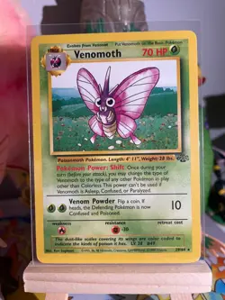 Venomoth (29/64) - Jungle - Pokemon TCG - NM - Image 1