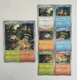 Pokemon TCG Ayako Ozaki Connected Art Full Set Of 6 NM Puzzle Cards - Image 1