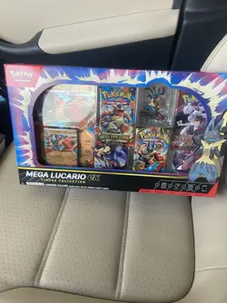 Pokemon TCG Mega Lucario ex Figure Collection Box Factory Sealed | NEW - Image 1