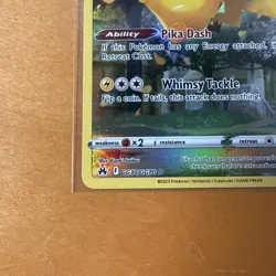 Pokemon Pikachu GG30 Crown Zenith Galarian Gallery Holo Sword & Shield Card NM - Image 2