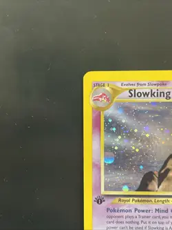 Pokemon TCG Slowking 14/111 Neo Genesis Holo Rare English First Edition - Image 2