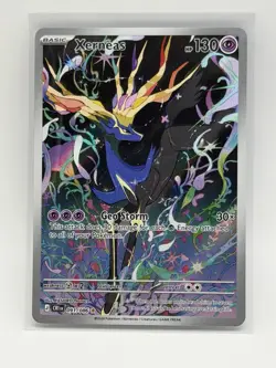Pokemon TCG Xerneas Holo Full Art Chaos Rising 091/086 EN 130 HP - Image 1