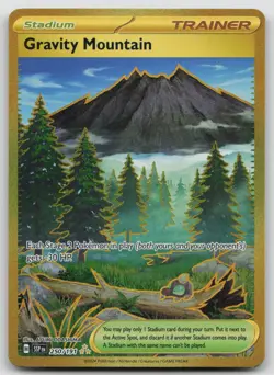 Gravity Mountain 250/191 Surging Sparks Pokemon Holo NM Hyper Rare - Image 1