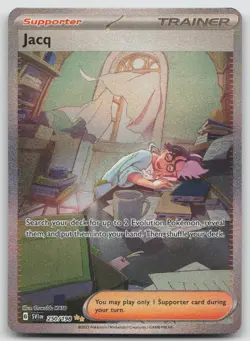 Jacq 250/198 Scarlet & Violet Pokemon Holo NM Special Illustration Rare - Image 1