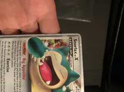 Pokemon TCG Snorlax LV.X Rising Rivals Holo Card 111/111 HP!! Read description - Image 3