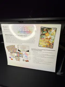 Pokemon TCG Prismatic Evolutions ETB Elite Trainer Box New Factory Sealed - Image 3