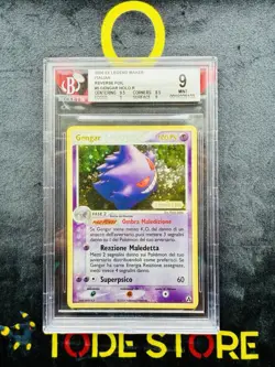 Pokemon Gengar Holo STAMPED 5/92 EX La Leggenda di Mew ITA BGS 9 MINT POP 4 - Image 1