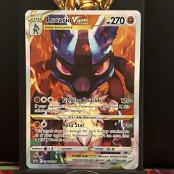 Pokemon TCG Lucario VSTAR SWSH291 SWSH: Sword & Shield Black Star Promo - Image 1