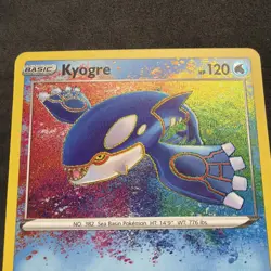 Pokemon Kyogre 021/072 Amazing Rare Shining Fates NM - Image 4