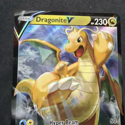Dragonite V 049/078 Holo V Rare Pokemon GO Pokemon Holo - Image 2