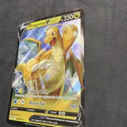 Dragonite V 049/078 Holo V Rare Pokemon GO Pokemon Holo - Image 4