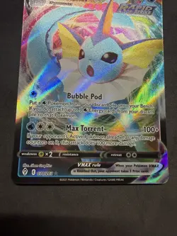 Vaporeon VMAX 030/203 - Near Mint - Evolving Skies - Pokemon TCG - Image 4