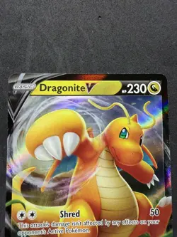 Pokemon TCG Dragonite v SWSH154 Black Star Promo - Image 3