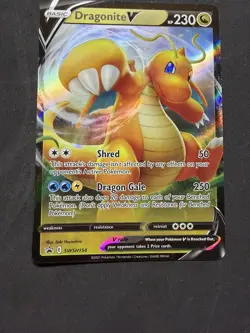 Pokemon TCG Dragonite v SWSH154 Black Star Promo - Image 4