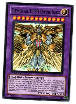 Yugioh Elemental HERO Divine Neos RYMP-EN020 Common 1st Ed VLP - Image 1