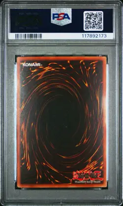 2002 Yu-Gi-Oh! Seven Tools/Bandit Metal Raiders MRD 1st Edition Ultra Rare PSA 8 - Image 2