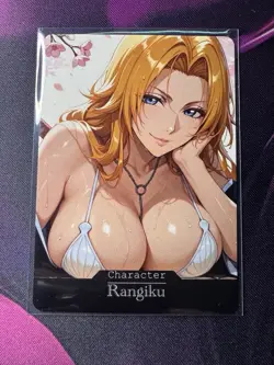 Rangiku Matsumoto Bleach ACG Goddess Story Waifu Anime Custom Card - Image 1