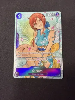 O-Nami (Illustration Box Vol.1) OP05-062 One Piece Promotion Cards Foil - Image 1