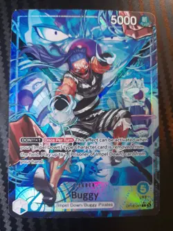 IN HAND! Buggy OP16-041 English Alt Art Leader One Piece Time of Battle OP-16 - Image 1