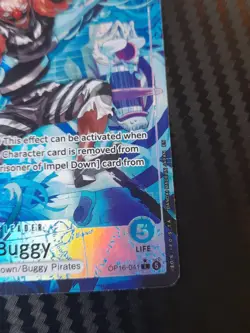 IN HAND! Buggy OP16-041 English Alt Art Leader One Piece Time of Battle OP-16 - Image 3