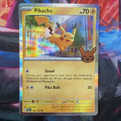 Pikachu Pokemon Card Lot of 7, 028/078 062/193 018/091 052/196 065/202 049/195 - Image 5
