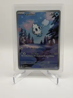 Pokemon Card Vanillite 111/086 White Flare ILLUSTRATION RARE - NM - Image 1