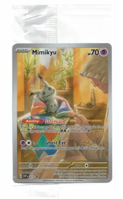 Mimikyu 075 Sv: Scarlet & Violet Promo Card Holo SEALED - Image 1