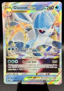 Glaceon VSTAR SWSH197 Black Star Promo Pokemon Card NM/M - Image 1