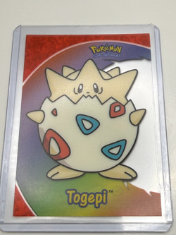 2000 Topps Pokemon TV Animation Clear Cards PC8 TOGEPI (NM) - Image 1