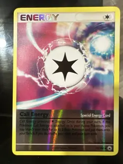 2008 Call Energy (92/100) Majestic Dawn Reverse Holo LP Pokemon Card - Image 1