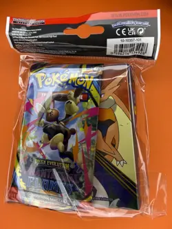 Pokemon TCG Phantasmal Flames Booster & Mini Portfolio Holds 60 Cards (SEALED) - Image 3