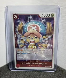 Bandai One Piece CCG Tony Tony Chopper EB01-006 Character Card 4000 Power - Image 1