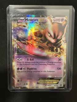 Pokemon Mewtwo EX 54/99 Next Destinities Ultra Rare Holo Card Lightly Played - Image 1
