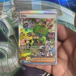 Pokemon TCG Clive 236/091 Paldean Fates Special Illustration Rare Card SIR NM - Image 1