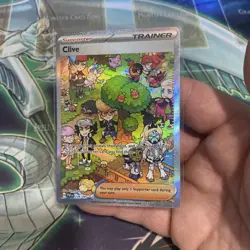 Pokemon TCG Clive 236/091 Paldean Fates Special Illustration Rare Card SIR NM - Image 2