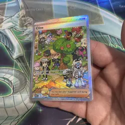Pokemon TCG Clive 236/091 Paldean Fates Special Illustration Rare Card SIR NM - Image 3