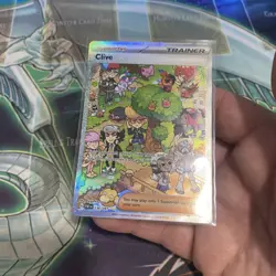 Pokemon TCG Clive 236/091 Paldean Fates Special Illustration Rare Card SIR NM - Image 4
